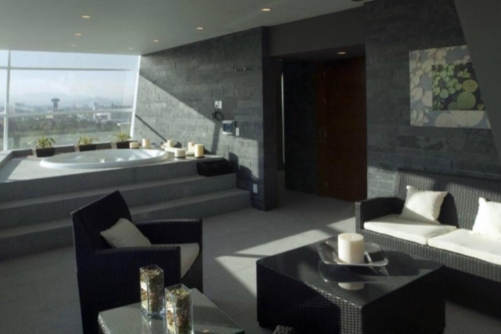Ferienwohnung Polanco Pool Amazing View Gym Parking Mexiko-Stadt Exterior foto