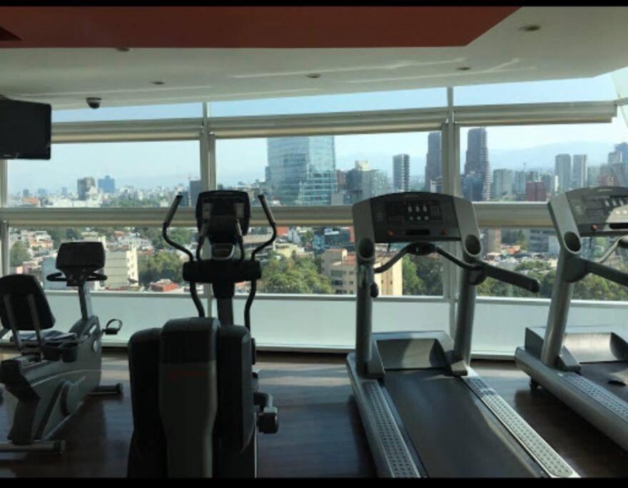 Ferienwohnung Polanco Pool Amazing View Gym Parking Mexiko-Stadt Exterior foto